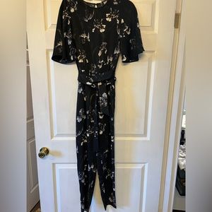 Floral dressy jumpsuit